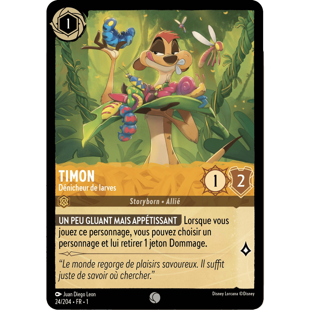 Timon 24/204 : carte Lorcana