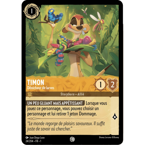 Timon 24/204 : carte Lorcana