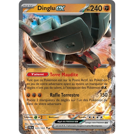 Dinglu Double rare Écarlate et Violet Évolutions à Paldea