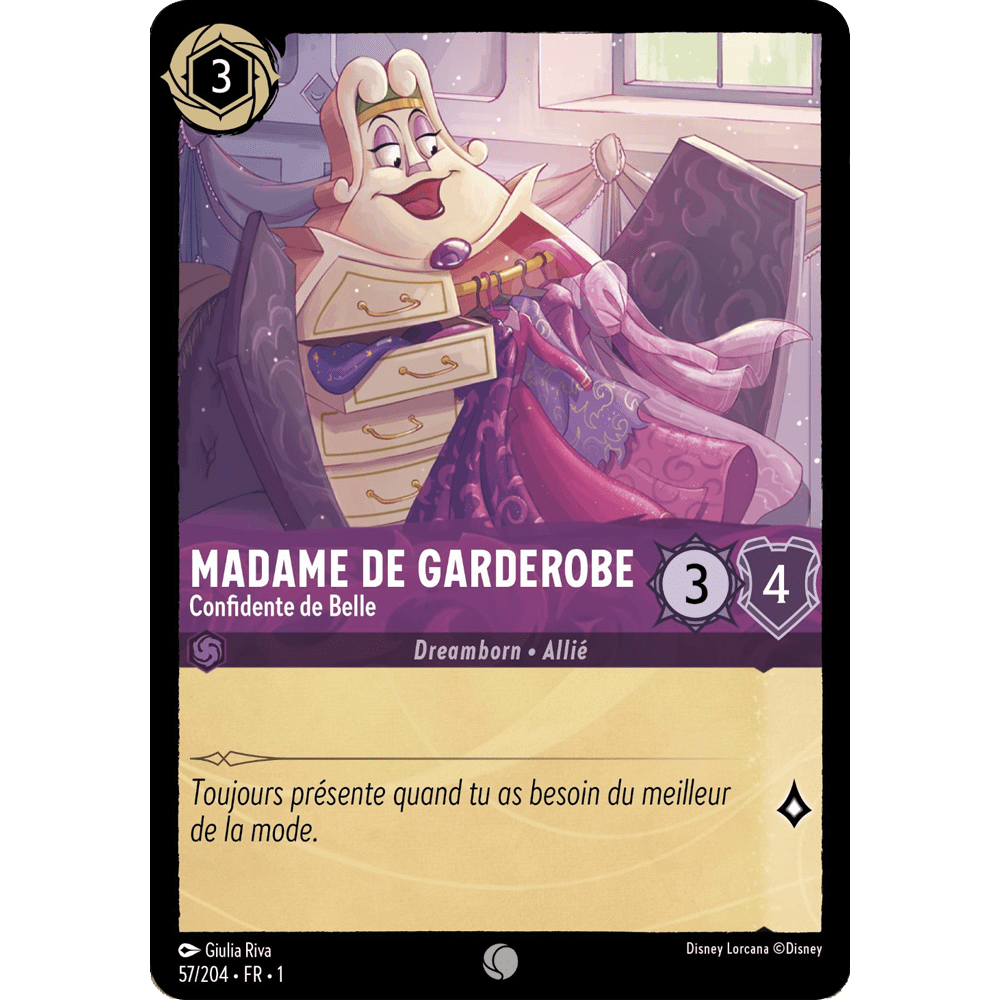 Madame de Garderobe - Lorcana Chapitre 1 : Premier Chapitre