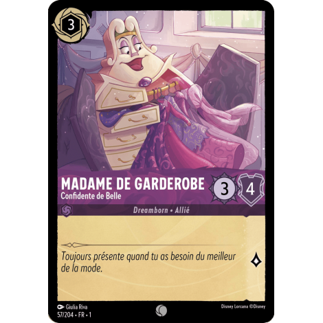 Madame de Garderobe - Lorcana Chapitre 1 : Premier Chapitre