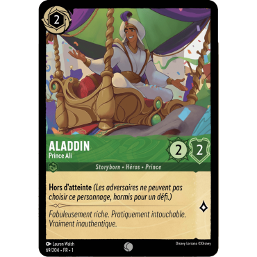 Aladdin, carte Commune de Lorcana