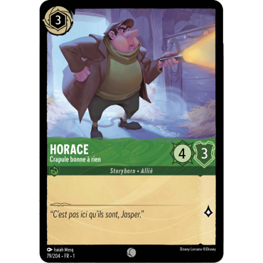 Horace - Lorcana Chapitre 1 : Premier Chapitre