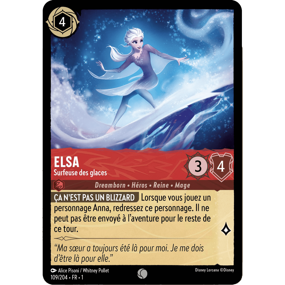 Elsa, carte Commune de Lorcana