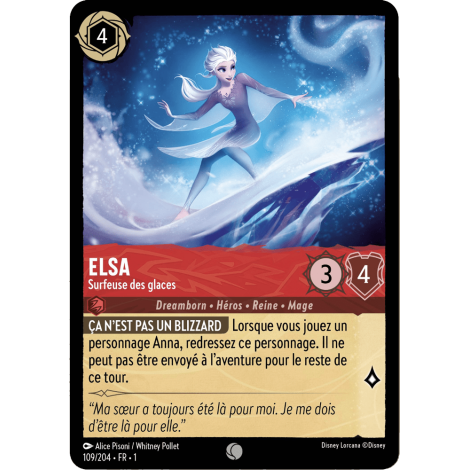 Elsa, carte Commune de Lorcana