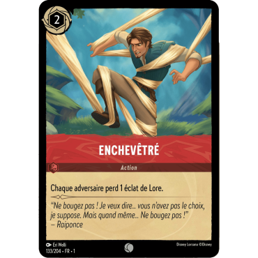 Enchevêtré 133/204 : carte Lorcana