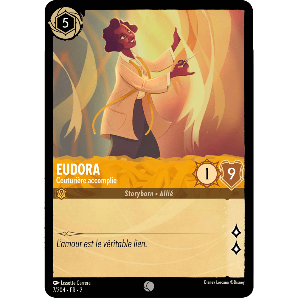 Eudora 7/204 : carte Lorcana