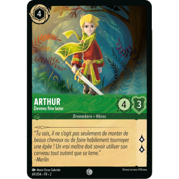Arthur, carte Commune de Lorcana