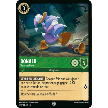 Donald 78/204 : carte Lorcana