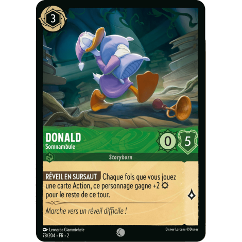 Donald 78/204 : carte Lorcana