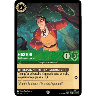 Gaston, carte Commune de Lorcana