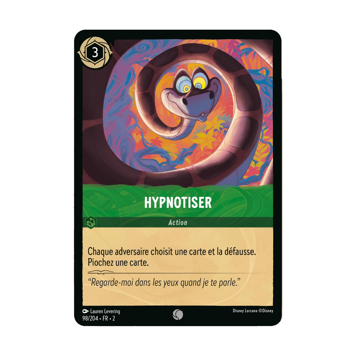 Hypnotiser, carte Commune de Lorcana