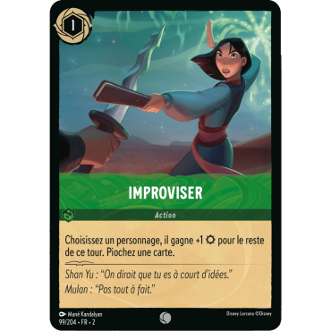 Improviser - Lorcana Chapitre 2 : L'Ascension des Floodborn