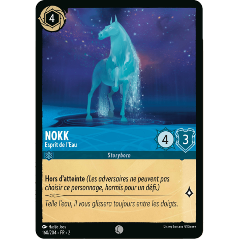 Nokk 160/204 : carte Lorcana