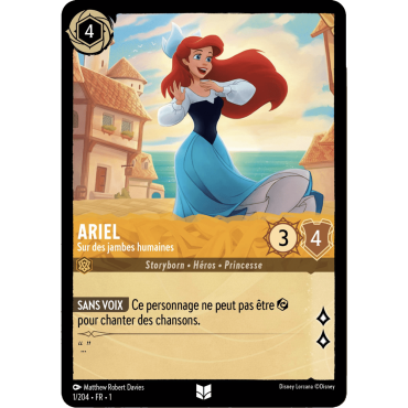 Ariel, carte Peu Commune de Lorcana