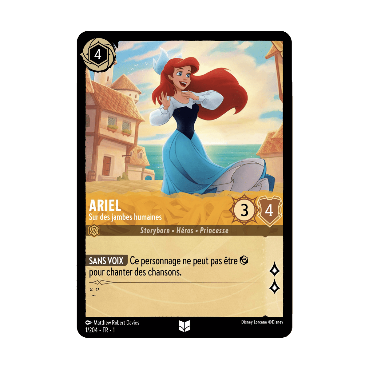 Ariel, carte Peu Commune de Lorcana