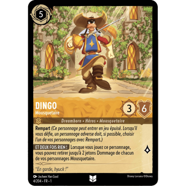 Dingo - Lorcana Chapitre 1 : Premier Chapitre