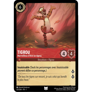 TIgrou 127/204 : carte Lorcana