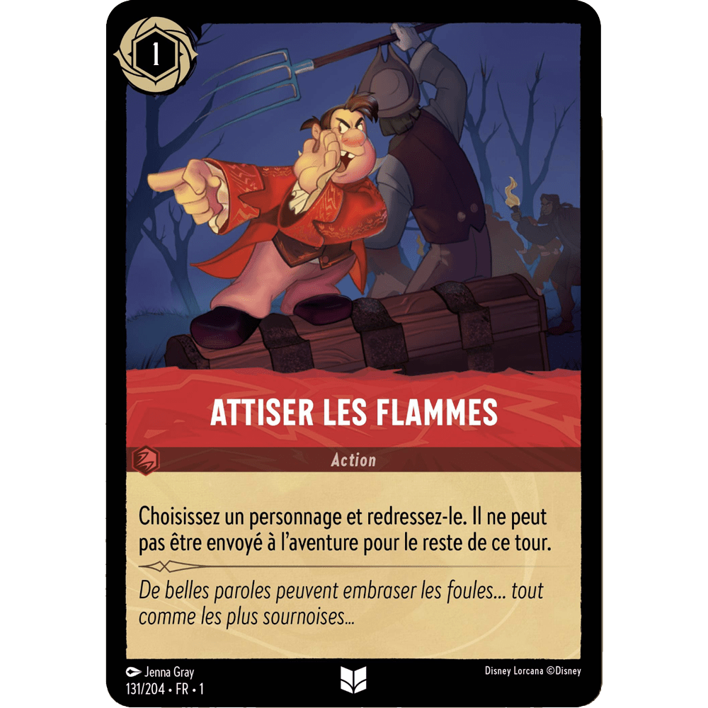 Attiser les flammes - Lorcana Chapitre 1 : Premier Chapitre