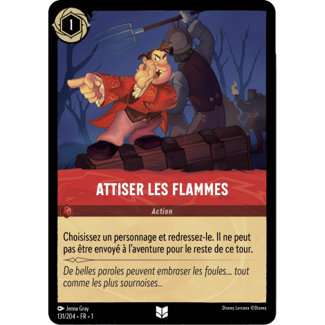 Attiser les flammes - Lorcana Chapitre 1 : Premier Chapitre