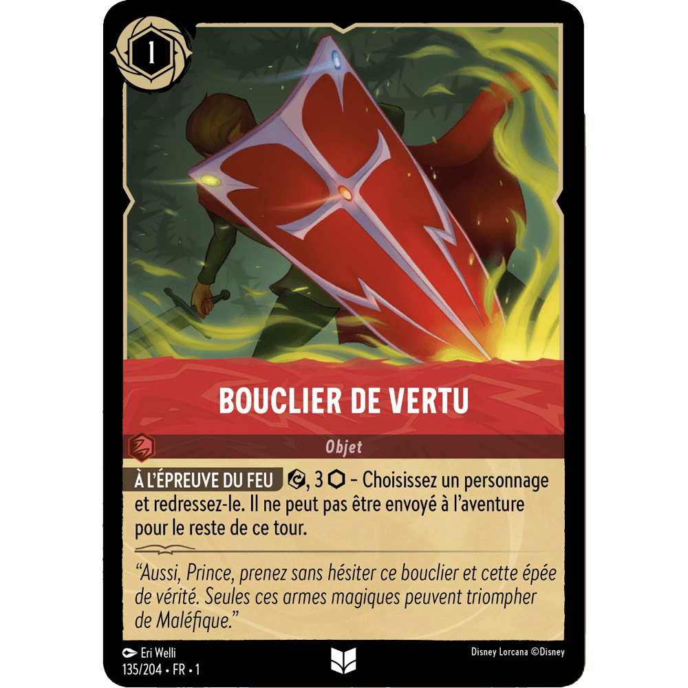 Bouclier de Vertu - Lorcana Chapitre 1 : Premier Chapitre