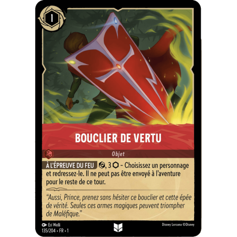 Bouclier de Vertu - Lorcana Chapitre 1 : Premier Chapitre