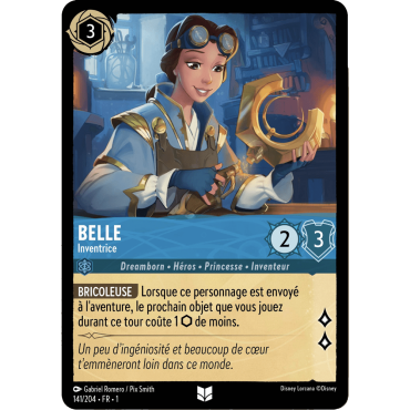 Belle, carte Peu Commune de Lorcana