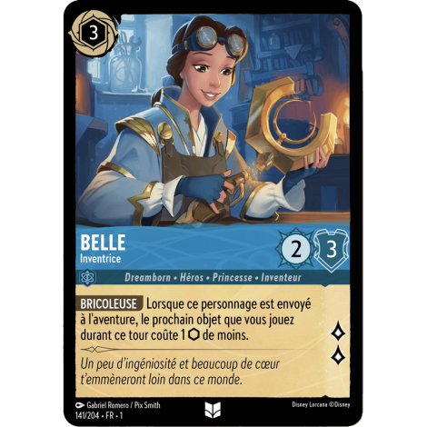 Belle, carte Peu Commune de Lorcana