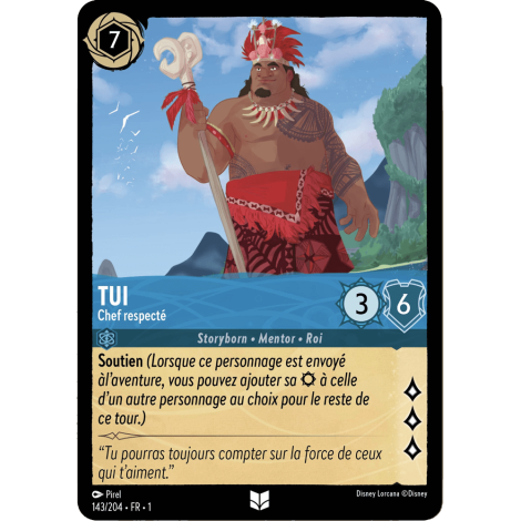 Tui 143/204 : carte Lorcana