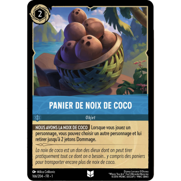 Panier de noix de coco - Lorcana Chapitre 1 : Premier Chapitre