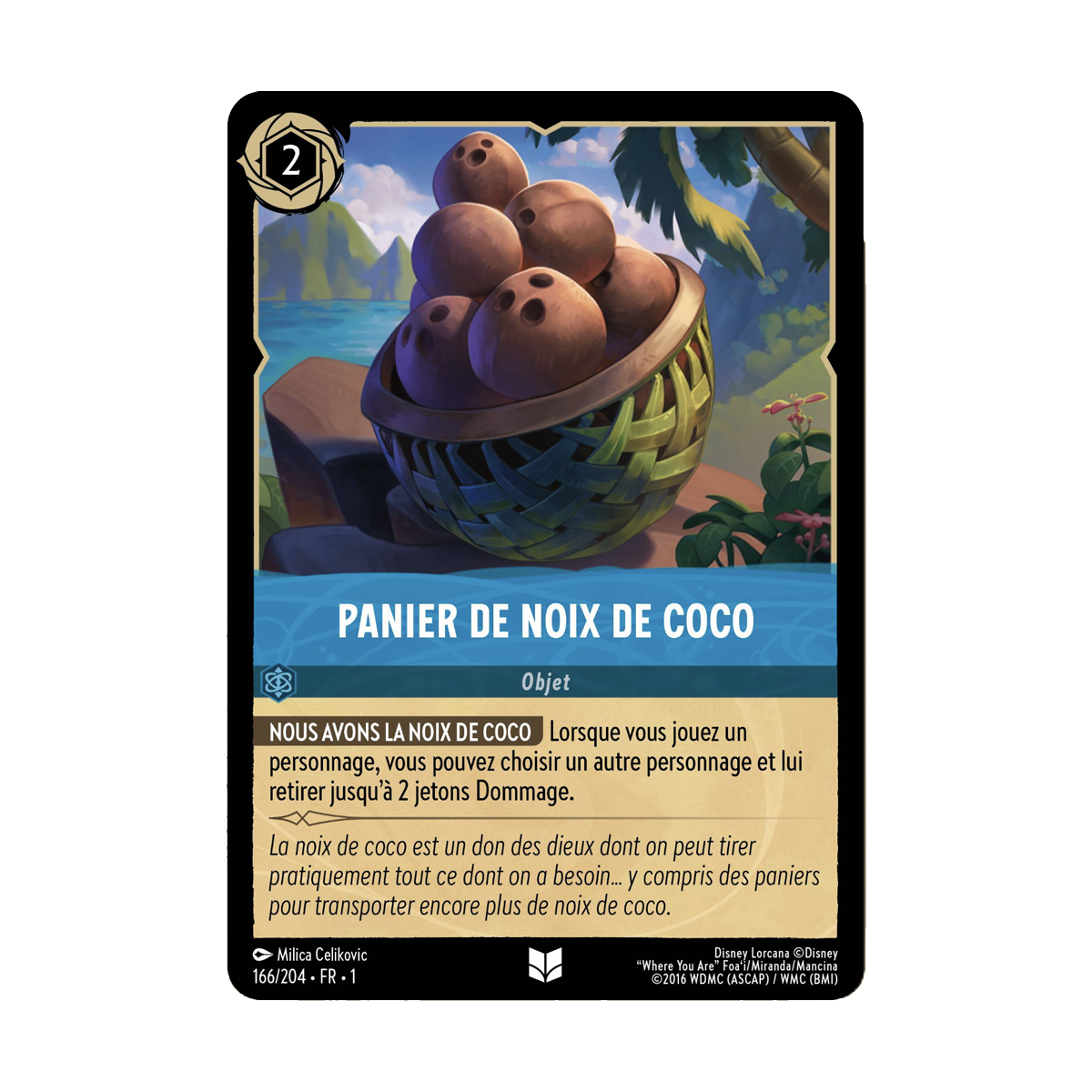 Panier de noix de coco - Lorcana Chapitre 1 : Premier Chapitre