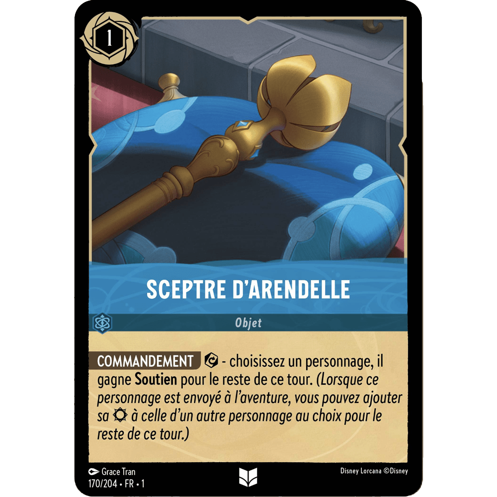 Sceptre d’Arandelle 170/204 : carte Lorcana