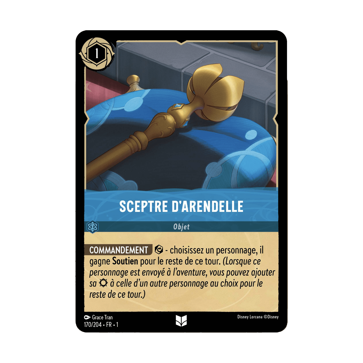 Sceptre d’Arandelle 170/204 : carte Lorcana