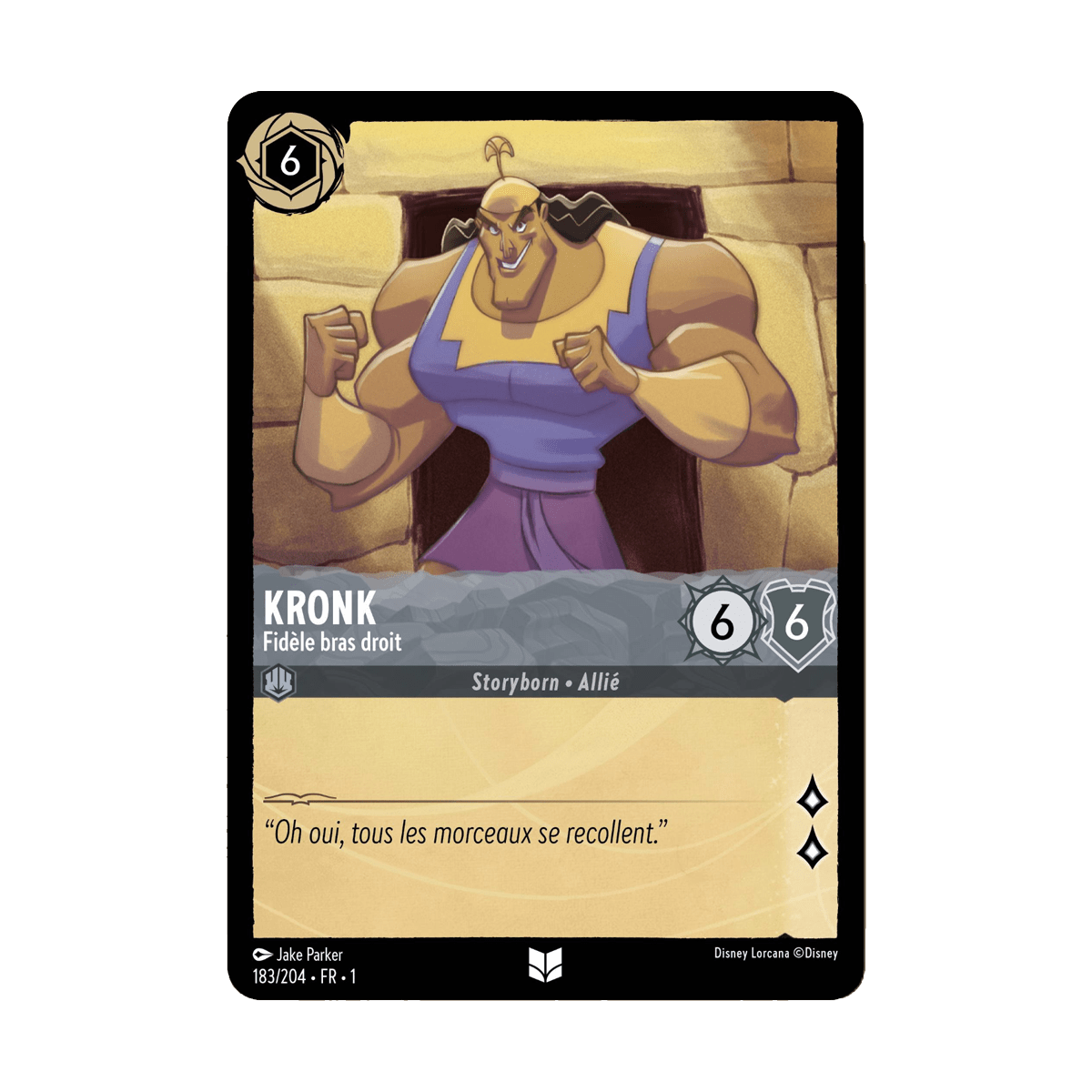 Kronk 183/204 : carte Lorcana