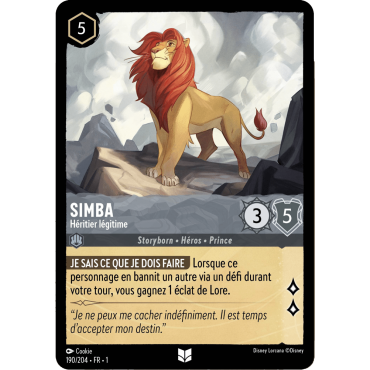 Simba - Lorcana Chapitre 1 : Premier Chapitre