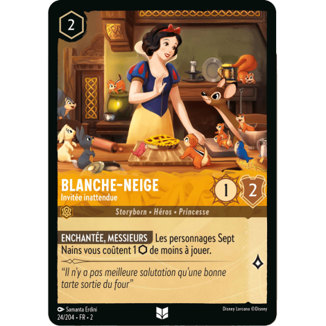 Blanche-Neige 24/204 : carte Lorcana