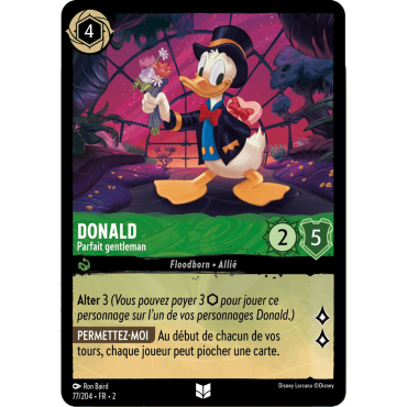 Donald 77/204 : carte Lorcana