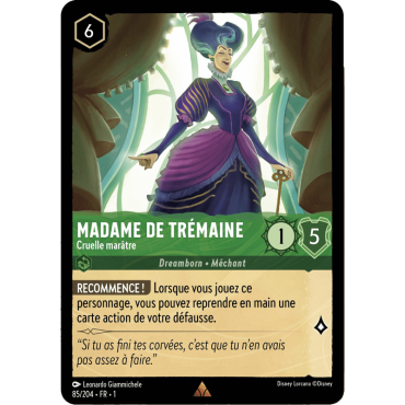 Madame de Trémaine 85/204 : carte Lorcana