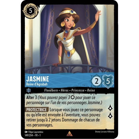 Jasmine 149/204 : carte Lorcana