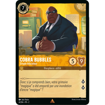 Cobra Bubbles - Lorcana Chapitre 2 : L'Ascension des Floodborn