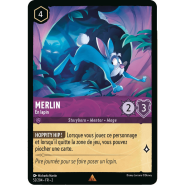 Merlin 52/204 : carte Lorcana