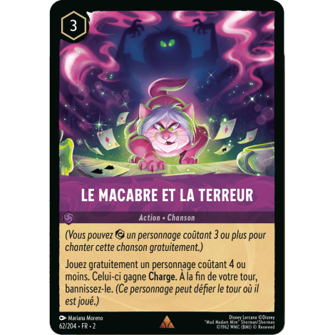 Le macabre et la terreur Lorcana Chapitre 2 L'Ascension des Floodborn