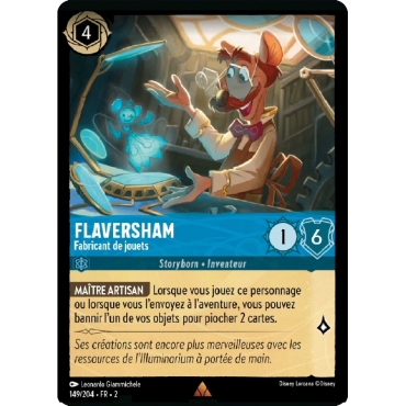 Flaversham, carte Rare de Lorcana