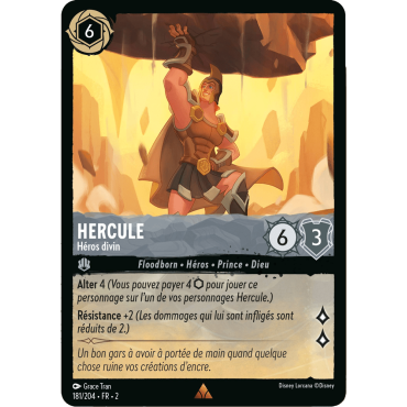 Hercule 181/204 : carte Lorcana