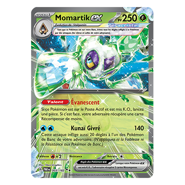 Momartik, carte Double rare de Faille Paradoxe