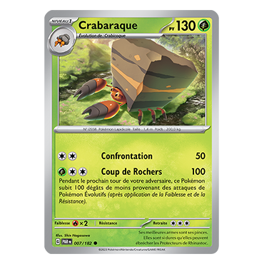 Crabaraque, carte Commune (Brillante) de Faille Paradoxe