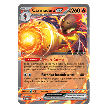 Carmadura, carte Double rare de Faille Paradoxe