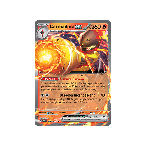 Carmadura, carte Double rare de Faille Paradoxe