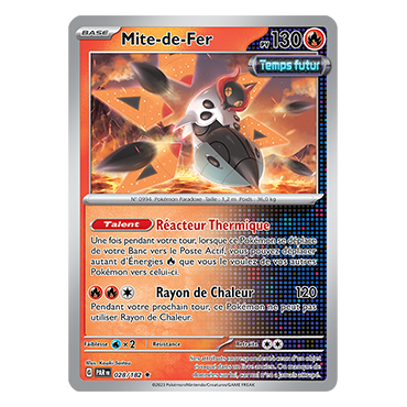 Mite-de-Fer, carte Rare (Brillante) de Faille Paradoxe