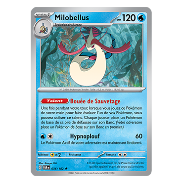 Milobellus, carte Rare (Brillante) de Faille Paradoxe